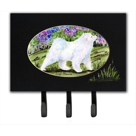 Carolines Treasures Samoyed Leash Holder or Key Hook SS8059TH68
